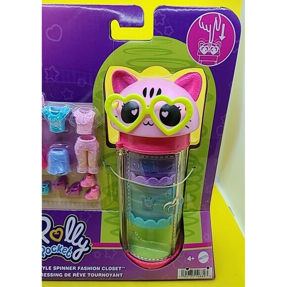 polly pocket Style Spinner Fashion Closet dress up - Picture 4 of 10